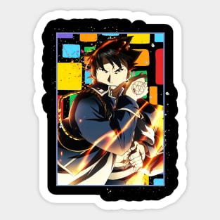 Roy Mustang Fullmetal Alchemist Brotherhood Hagane no Renkinjutsushi Sticker